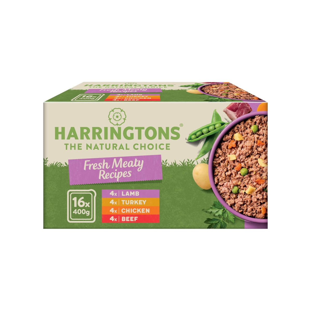 Harringtons complete wet tray grain free hypoallergenic Fresh  Meaty Recipes