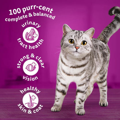 WHISKAS Adult Dry Cat Food 7kg with Tuna Chicken