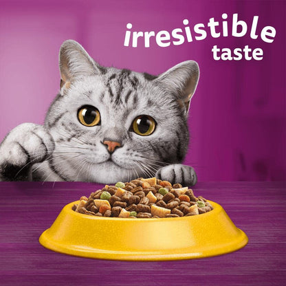 WHISKAS Adult Dry Cat Food 7kg with Tuna Chicken